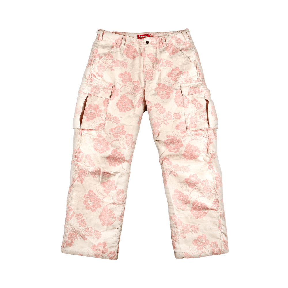 Supreme Floral Tapestry Cargo Pant 'Pink' | GOAT