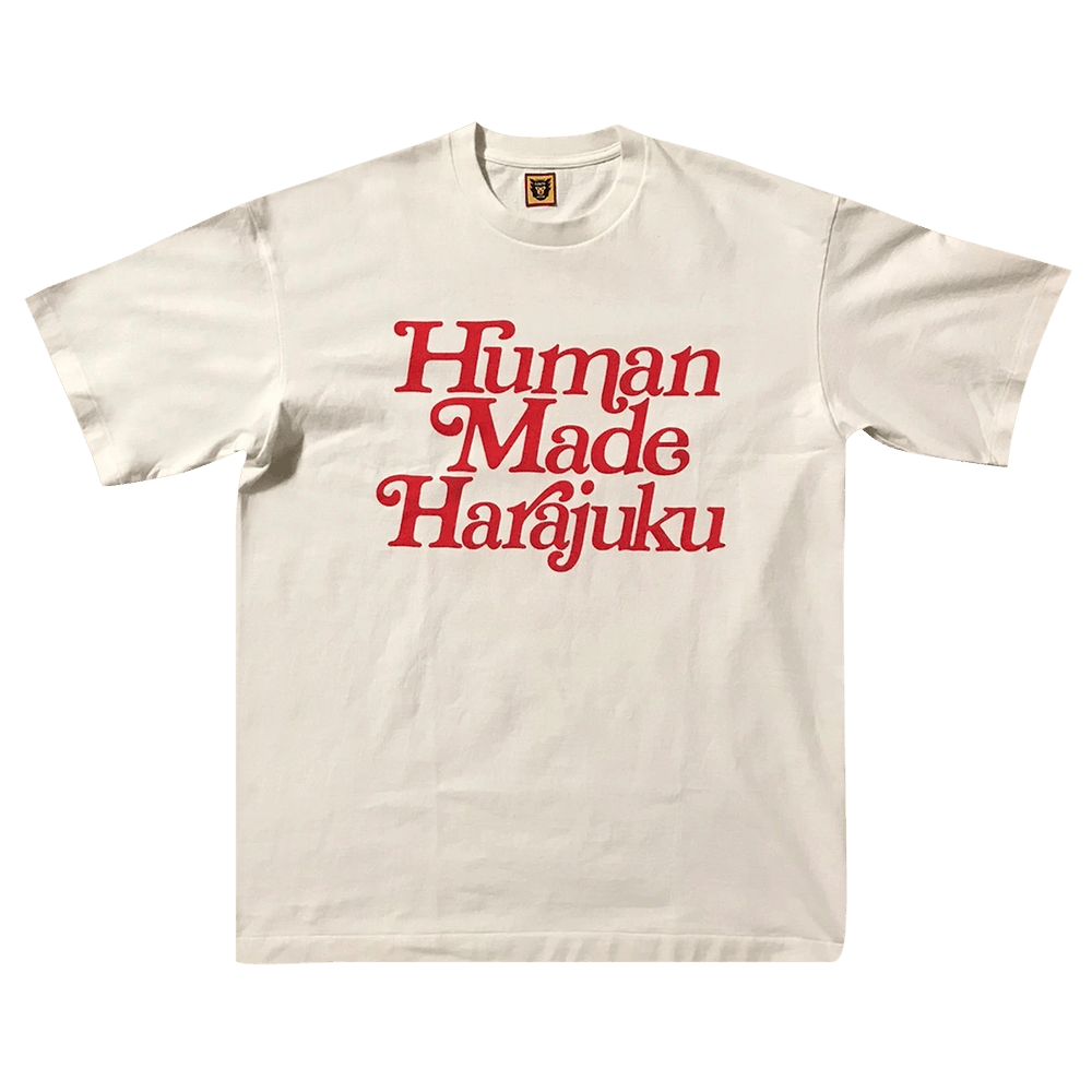 Girls Don't Cry x Human Made Harajuku T-Shirt 2 'White' | GOAT
