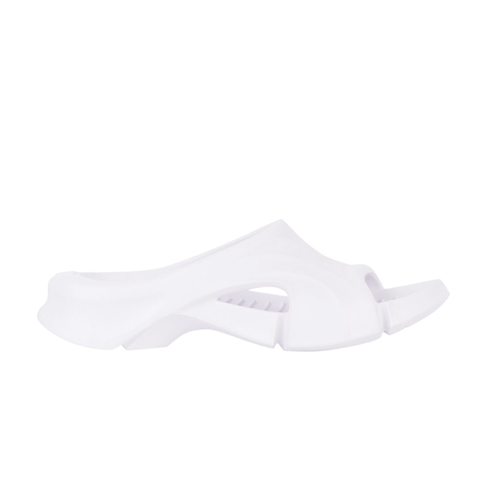 Balenciaga Mold Slide Sandal White