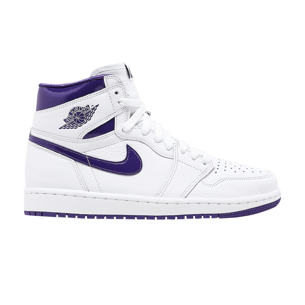 goat jordan 1 court purple