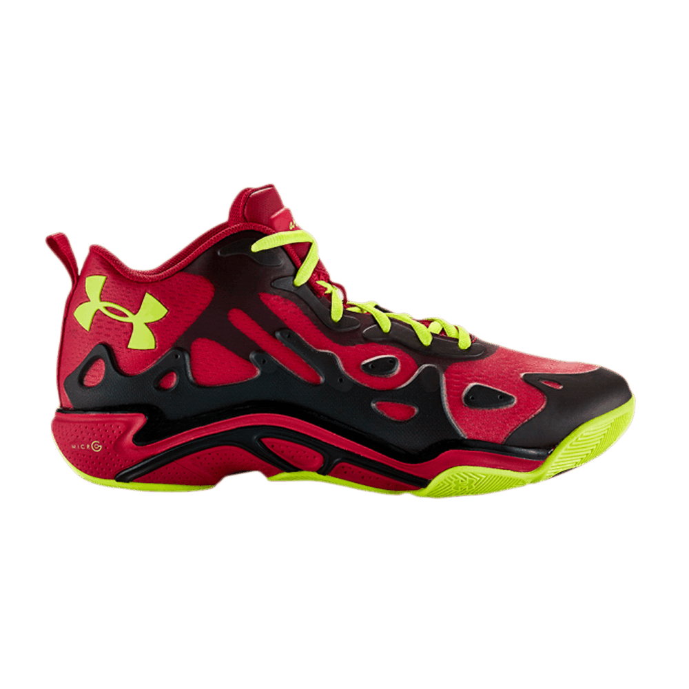 Buy Micro G Anatomix Spawn 2 Low 'Red Vis Yellow' - 1252477 602 | GOAT