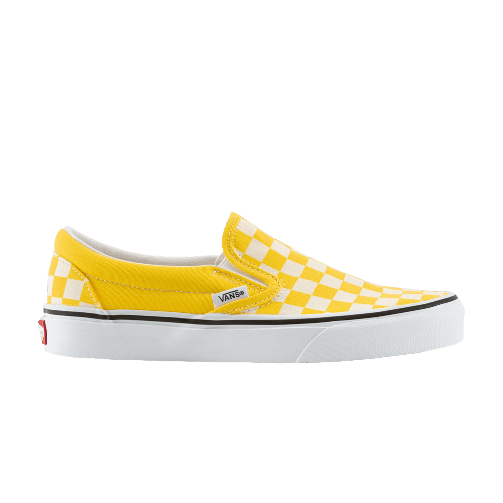 Buy Classic Slip-On 'Checkerboard - Cyber Yellow' - VN0A33TB42Z