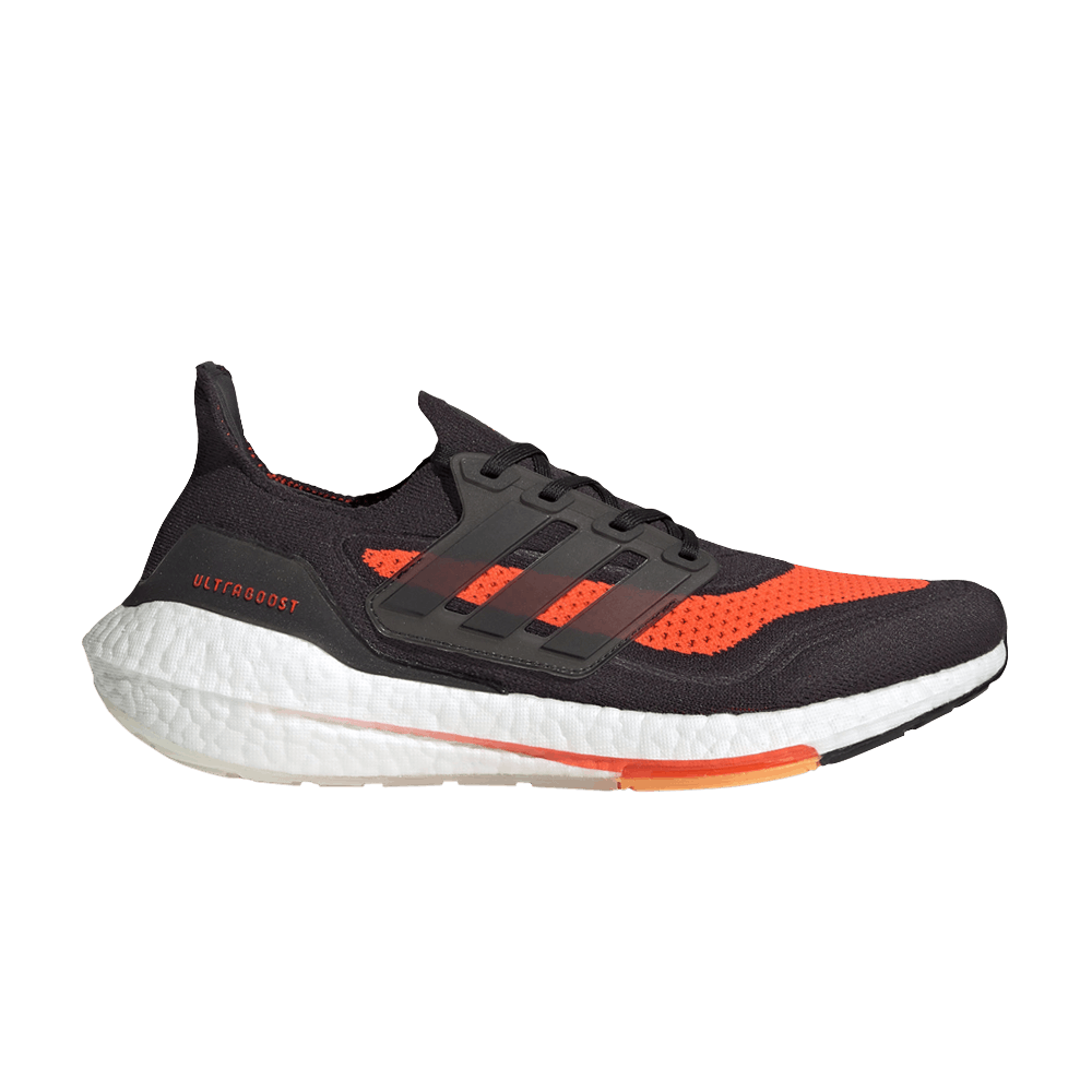 Adidas Ultraboost 21 'carbon Solar Red'