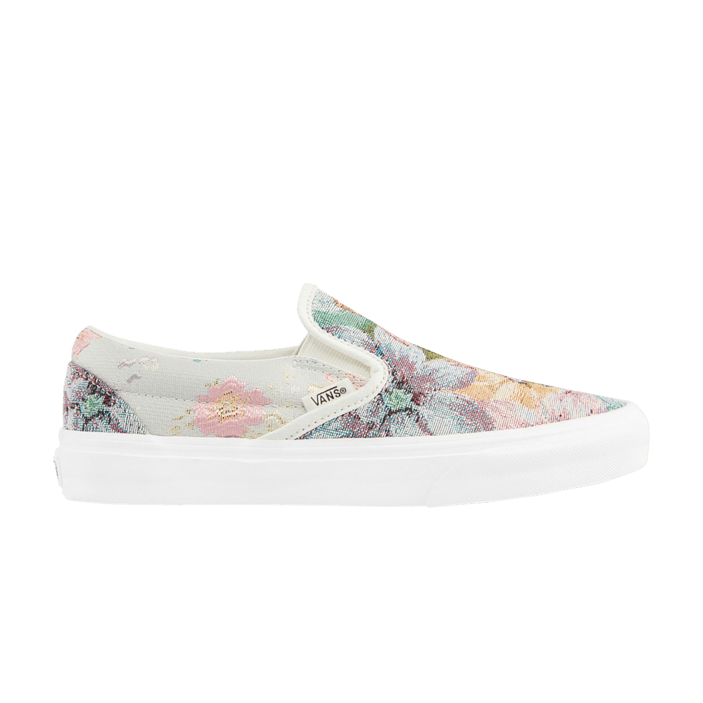 Vans slip on online tapestry