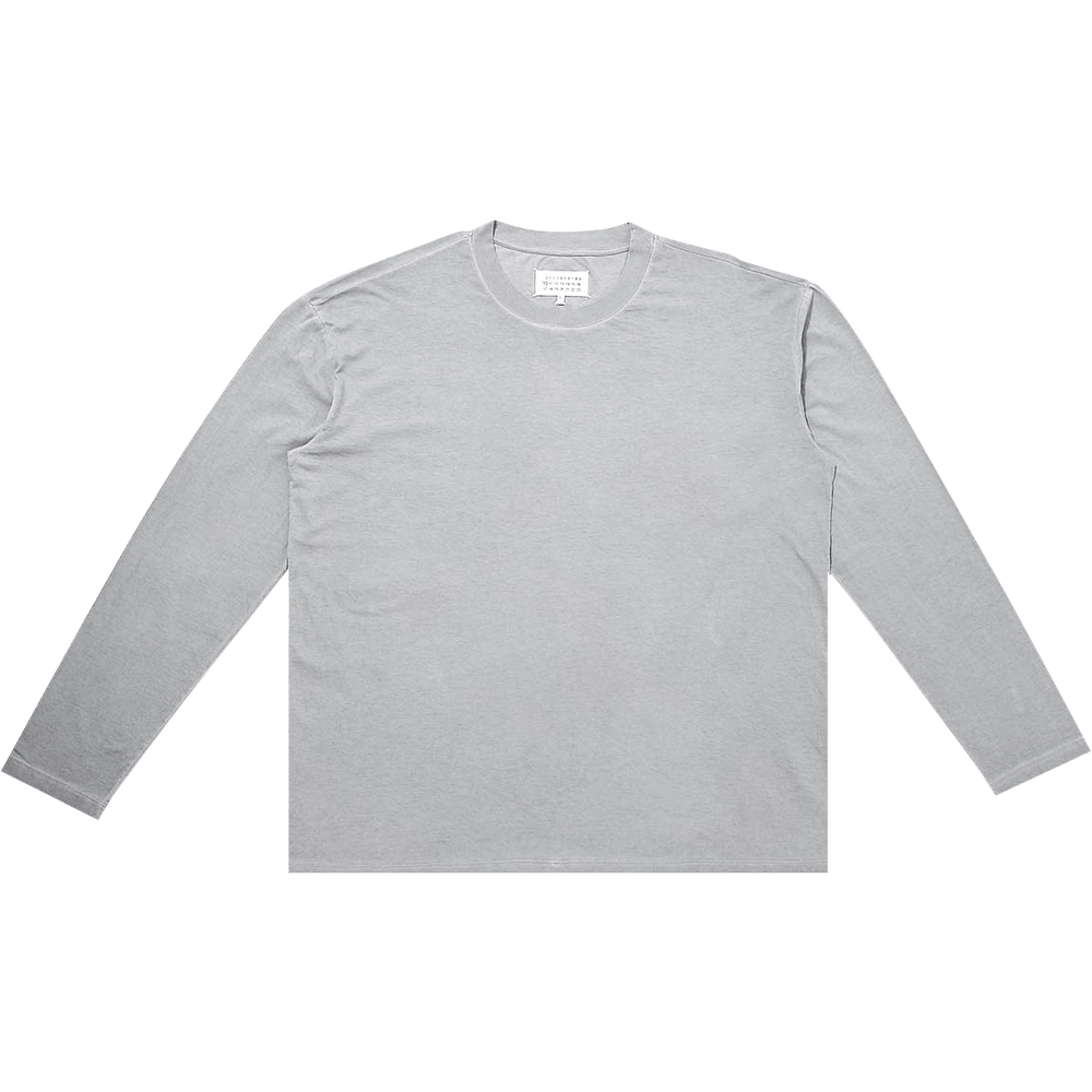 Maison Margiela Washed Long-Sleeve T-Shirt 'Grey'