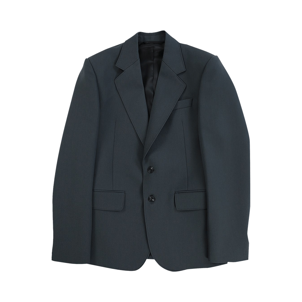 Lemaire Slim Fit Double Breasted Jacket 'Dark Grey' | GOAT