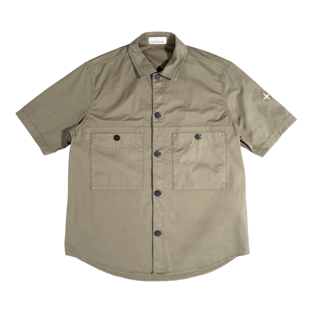 Stone island short sleeve hot sale shirt
