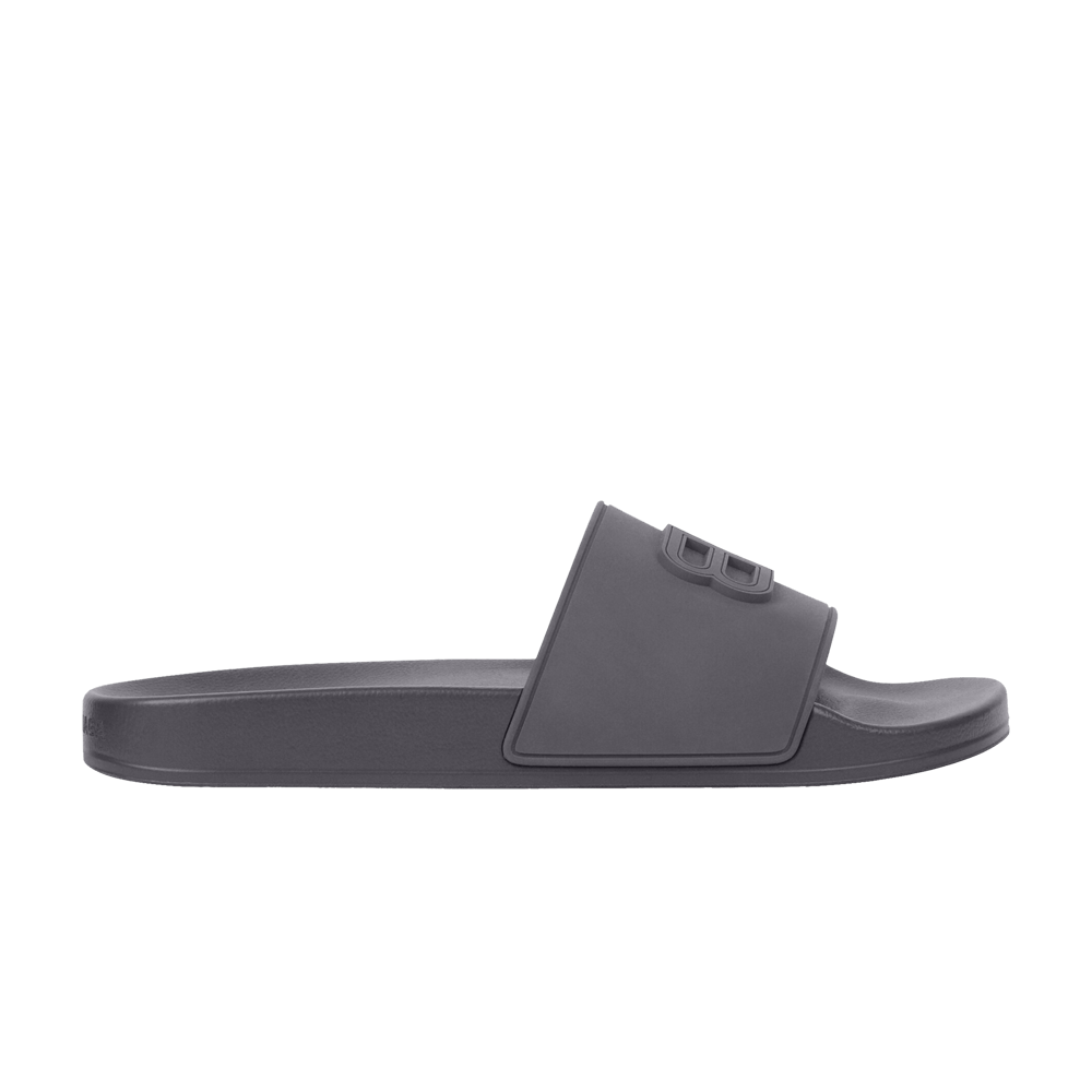Balenciaga grey cheap slides