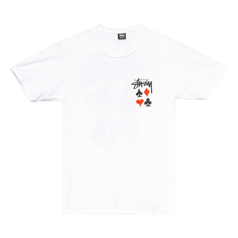 Buy Stussy Full Deck 2 Tee 'White' - 1904687 WHIT | GOAT