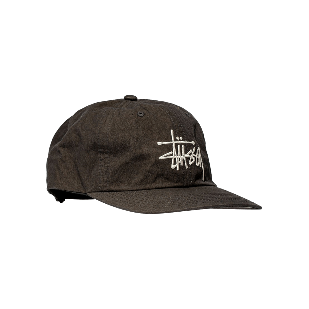 Buy Stussy Bio Wash Big Logo Low Pro Cap 'Charcoal' - 1311000 CHAR