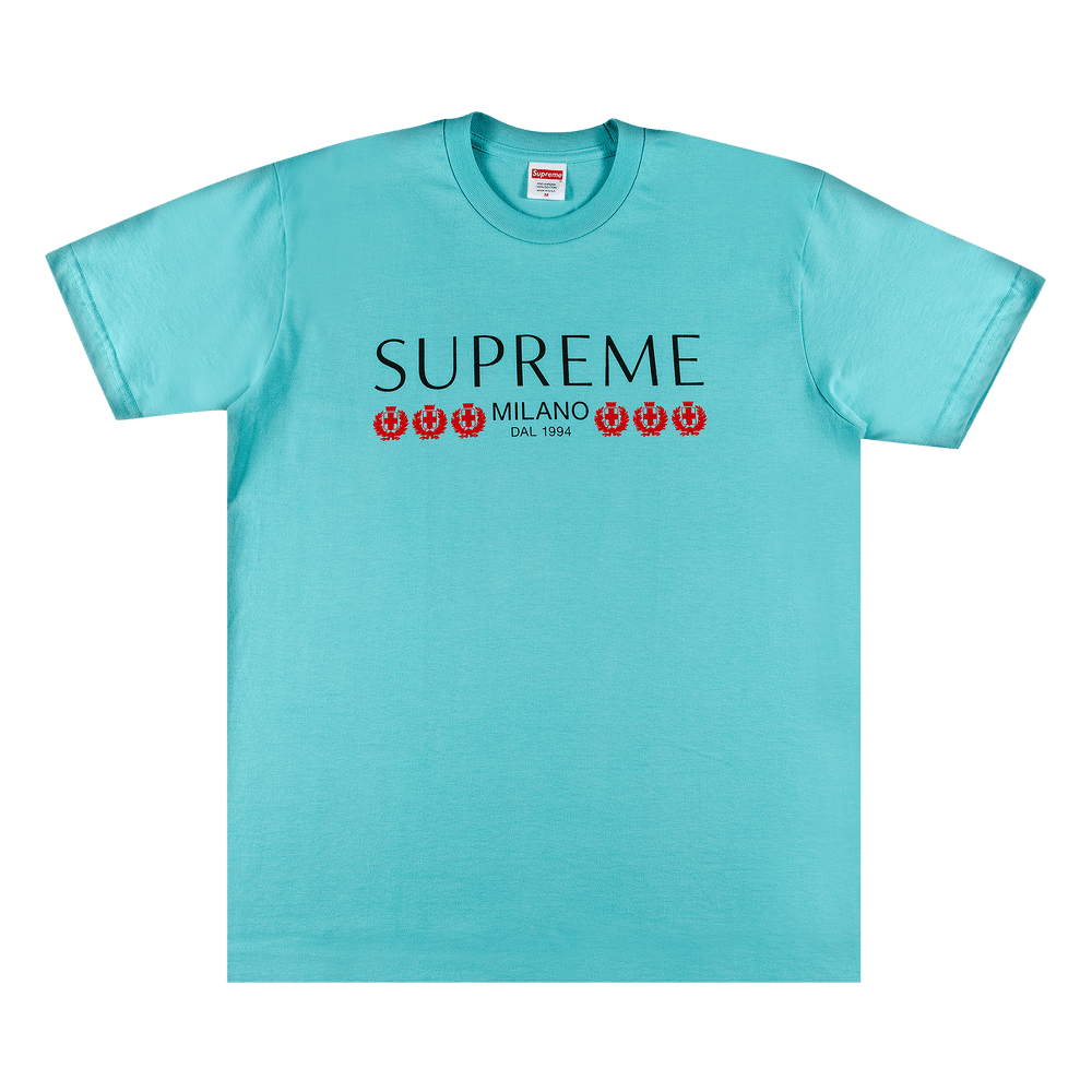 Supreme Person tee tシャツ teal Buy Supreme Milano Tee 'Light Teal' - SS21T43 LIGHT TEAL