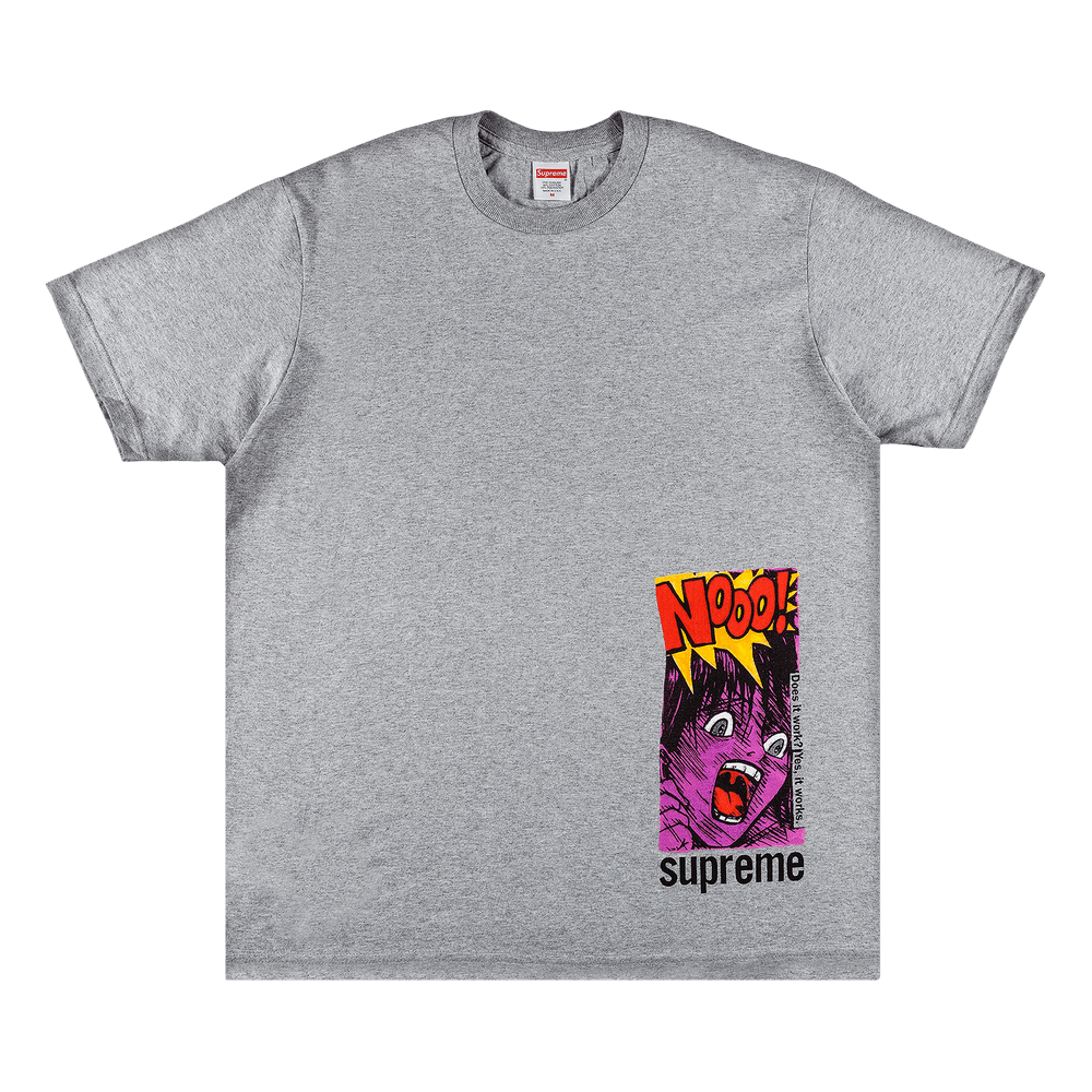 トップス Supreme Suicidal L/S Tee Heather Grey Supreme Old English