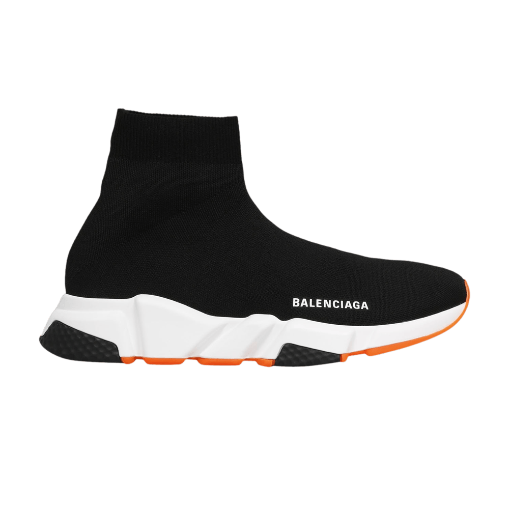 Balenciaga Speed Sneaker Black Orange Fluo
