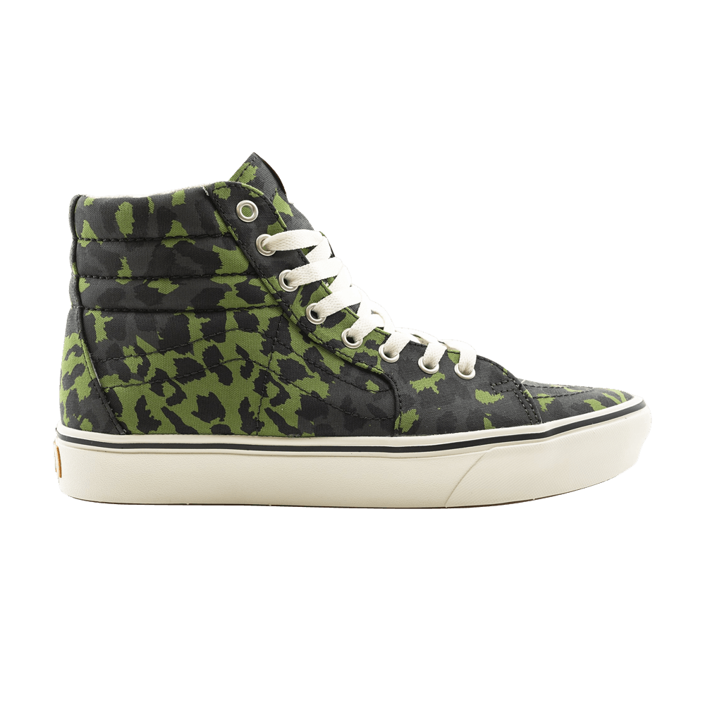 Vans Sk8-Hi Comfycush Leopard - Cactus Scarab