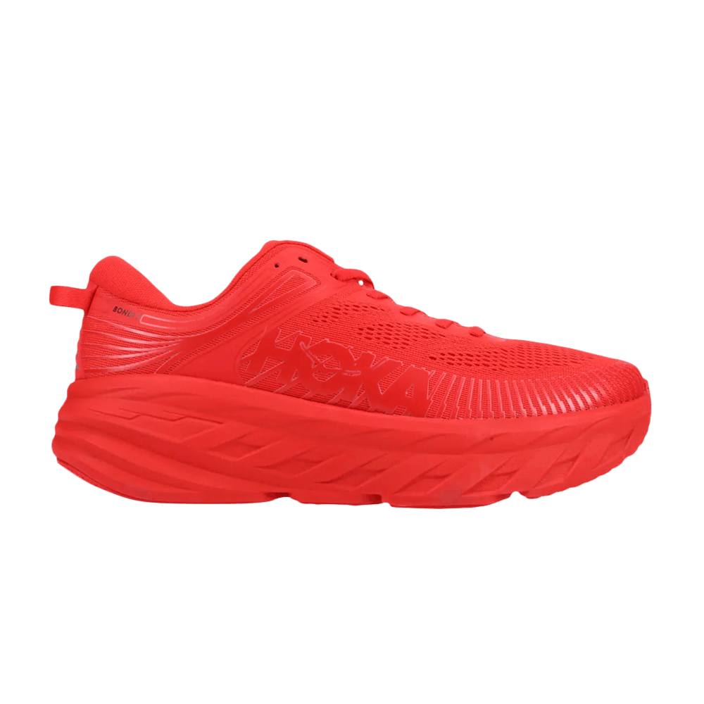 Hoka Bondi 7 High Risk Red