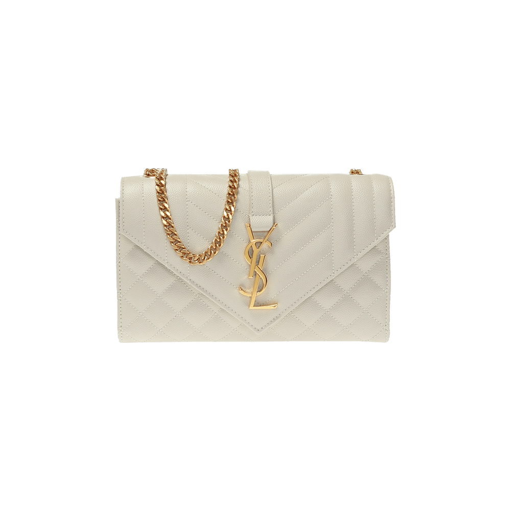 Buy Saint Laurent Small Envelope Chain Bag 'Cream' - 600195