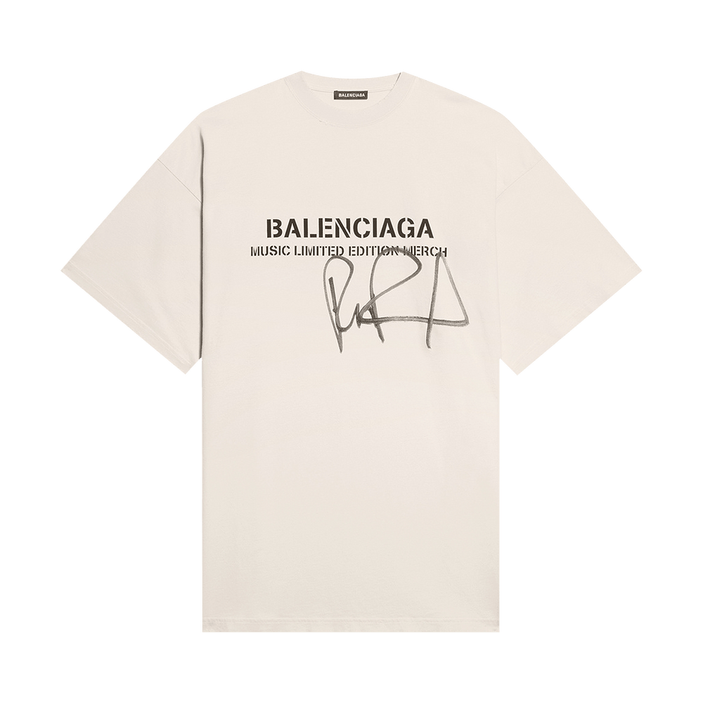 BALENCIAGA ホワイト Tシャツ Balenciaga Paris Logo T-Shirt 'White' 612966TKV869040