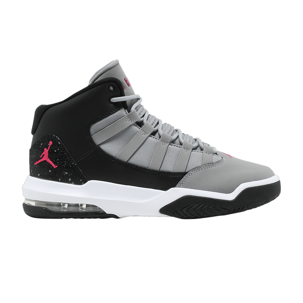 jordan max aura grey and pink