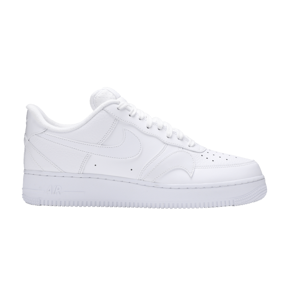 Nike Air Force 1 '07 Lv8 'misplaced Swoosh - Triple White' for Men