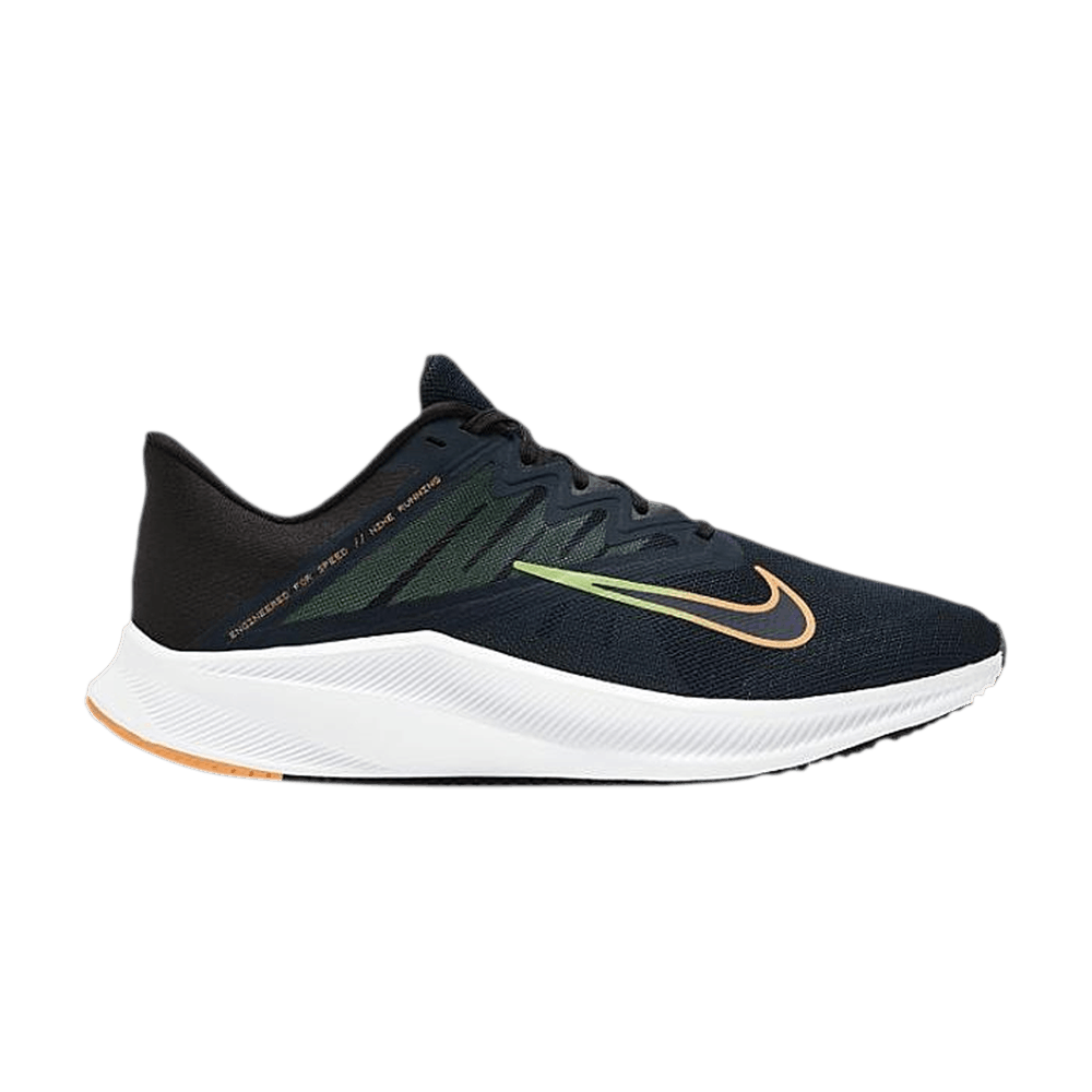 Buy Quest 3 4E Wide 'Obsidian Orange Lime' - CD0231 404 | GOAT