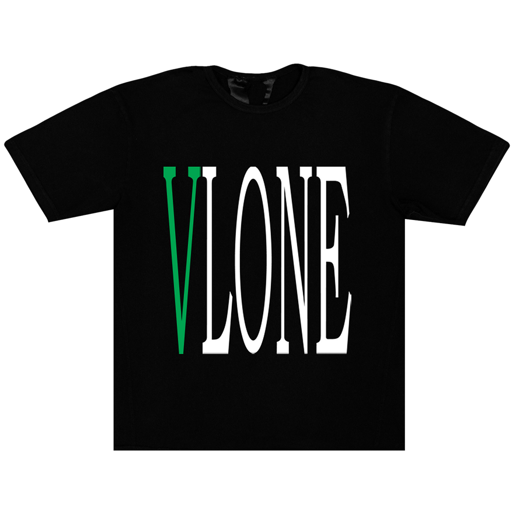 Buy Vlone Staple T Shirt Black Green 1020 1SS210103STS BLGR GOAT