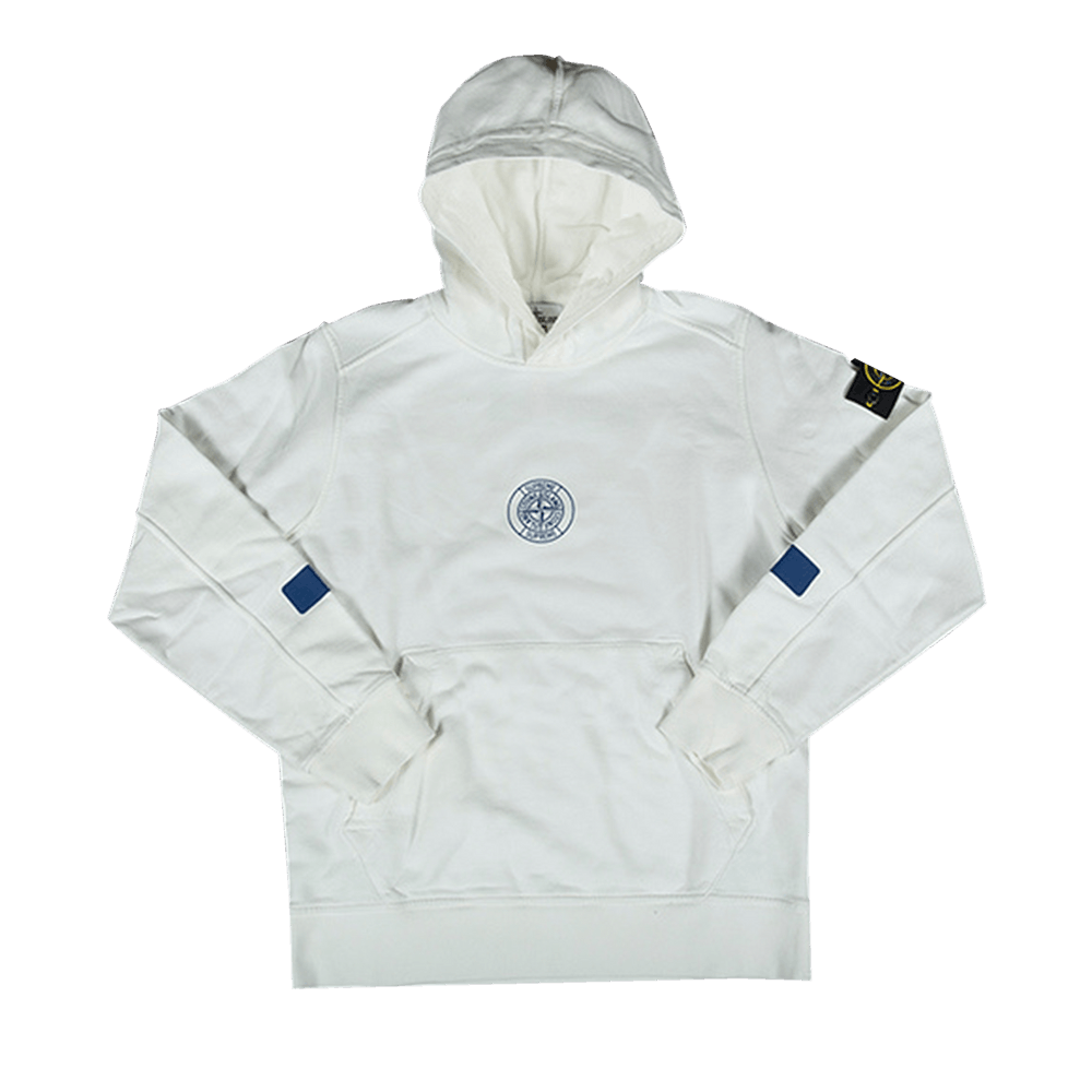 Buy Supreme x Stone Island Hooded Sweatshirt 'White' - FW17SW7