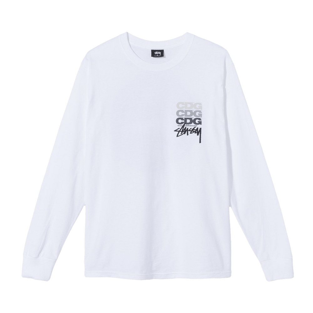 STUSSY × CDG LONG SLEEVE TEE Buy Stussy x Comme des Garçons Dot Long-Sleeve T-Shirt
