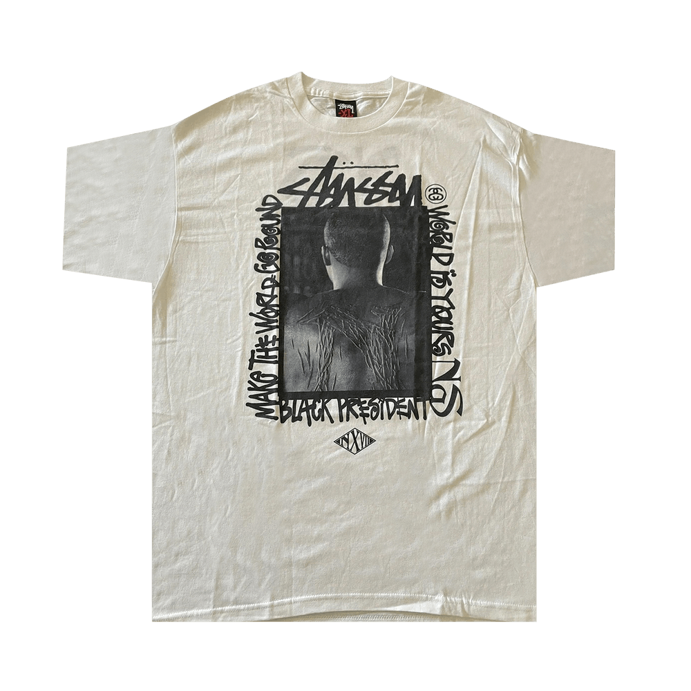 Buy Stussy x NAS x NexusVII Tee 'White' - 0535 100000103NNVT WHIT