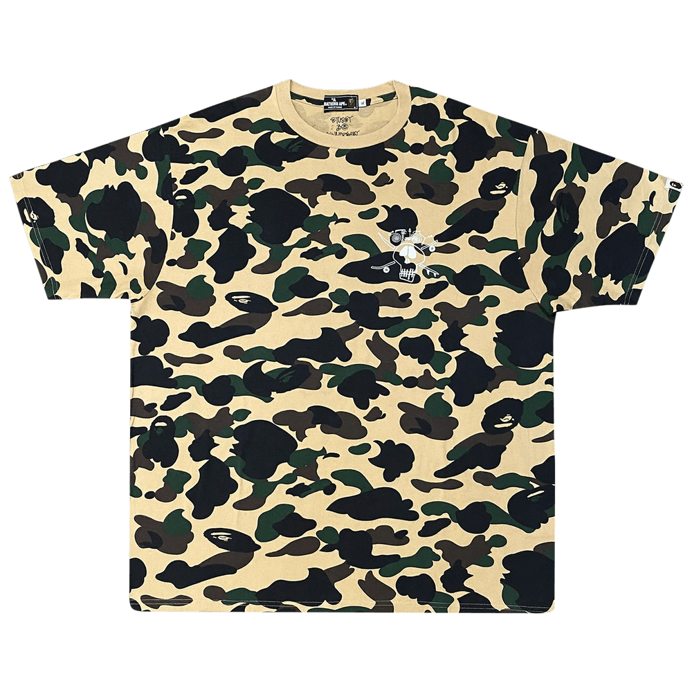 Buy BAPE x Stussy 30th Anniversary Tee 'Camo' - 0039