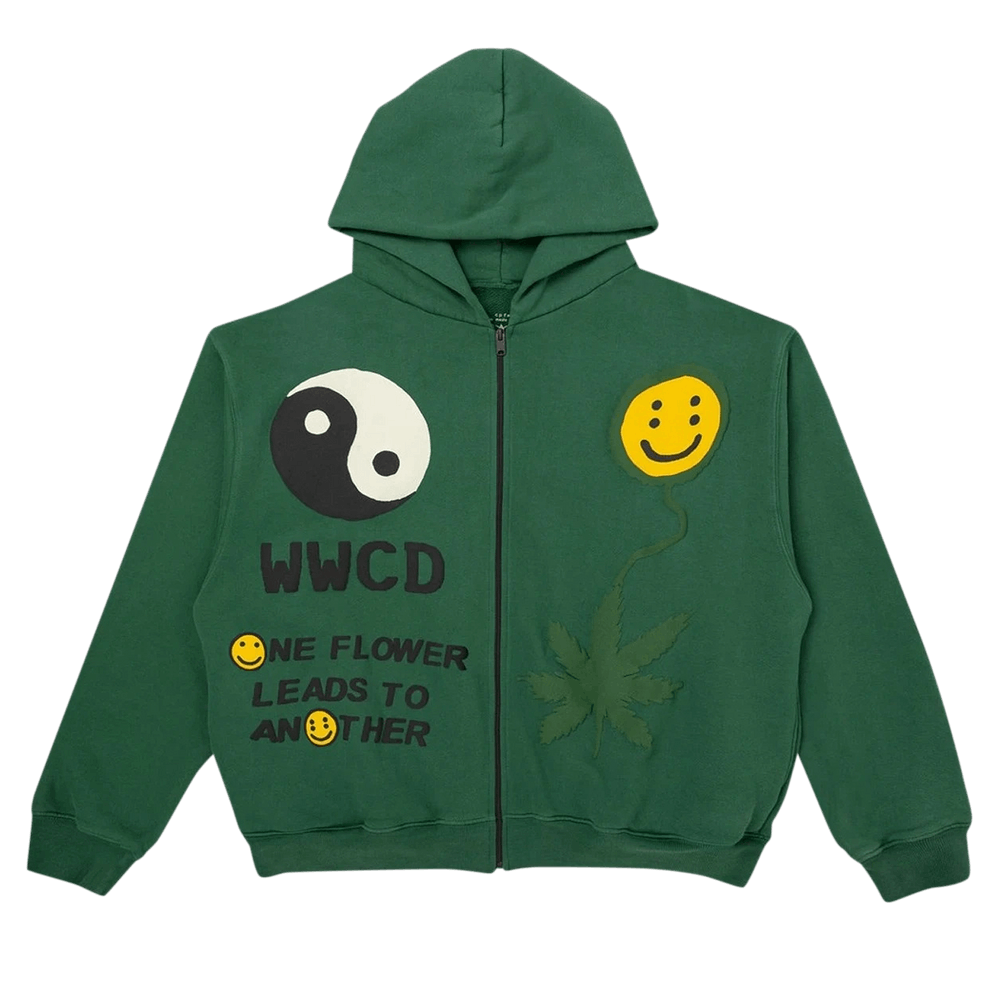 シーピーエフエム フーディ CPFM Thumbs Up Hoodie Green 796369_00.png.png