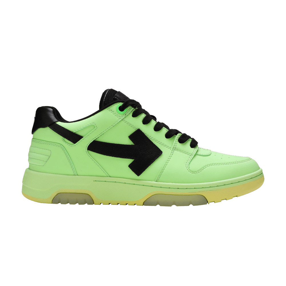 Off-White Out of Office Outline Sneaker Green Fluo Purple