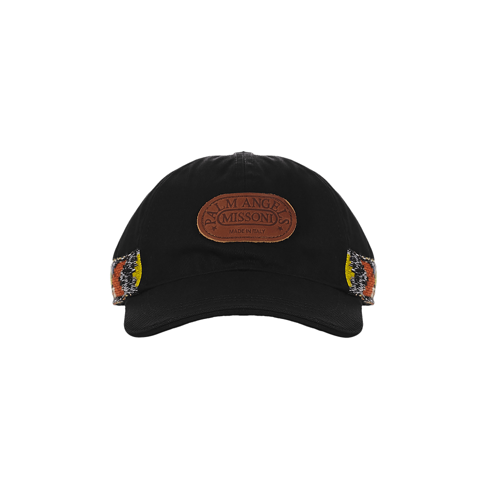 Buy Palm Angels x Missoni Knit Tape Cap 'Black/Multicolor