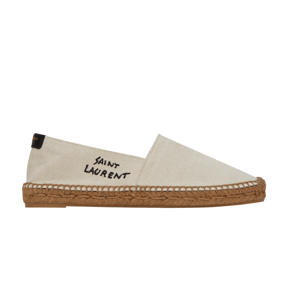 SAINT LAURENT PARIS｜SLIP-ONS (605956 1P210 9380) Buy Saint Laurent Wmns Embroidered Espadrille 'Natural Beige