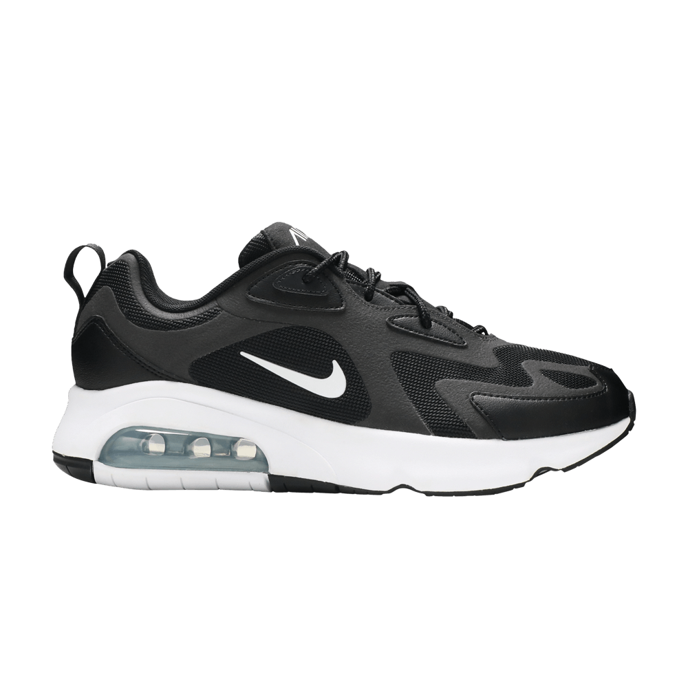 nike air max 200 black men's