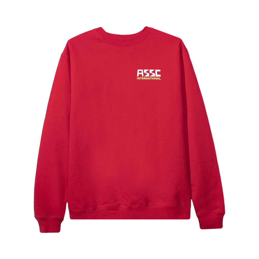 Buy Anti Social Social Club 300ZX Crewneck 'Red' - 0657