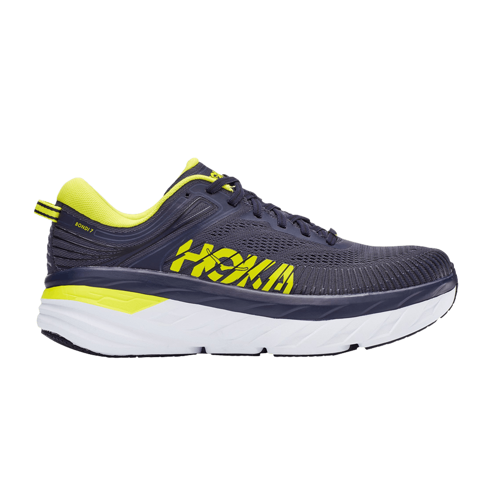 Hoka Bondi 7 Odyssey Grey Deep Well