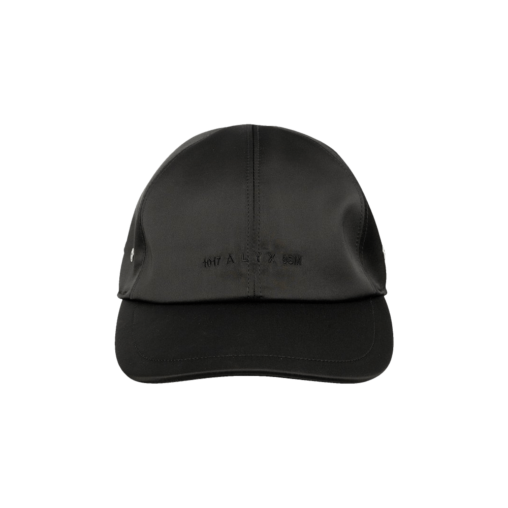 Buy 1017 ALYX 9SM Satin Logo Hat With Buckle 'Black Buy 1017 ALYX 9SM Satin Logo Hat With Buckle 'Black