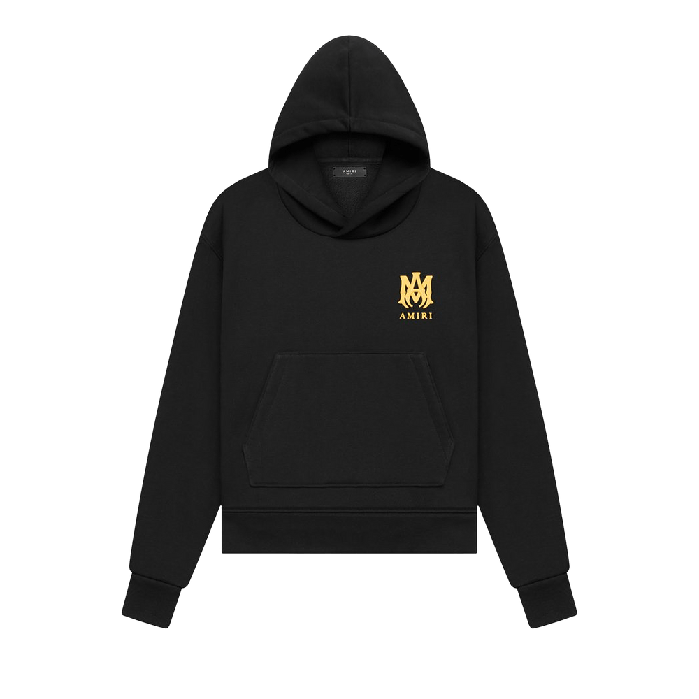24AW new/AMIRI ロゴコットンジャージーパーカー Hoodie Black AMIRI logo-print Cotton Hoodie | Black | FARFETCH