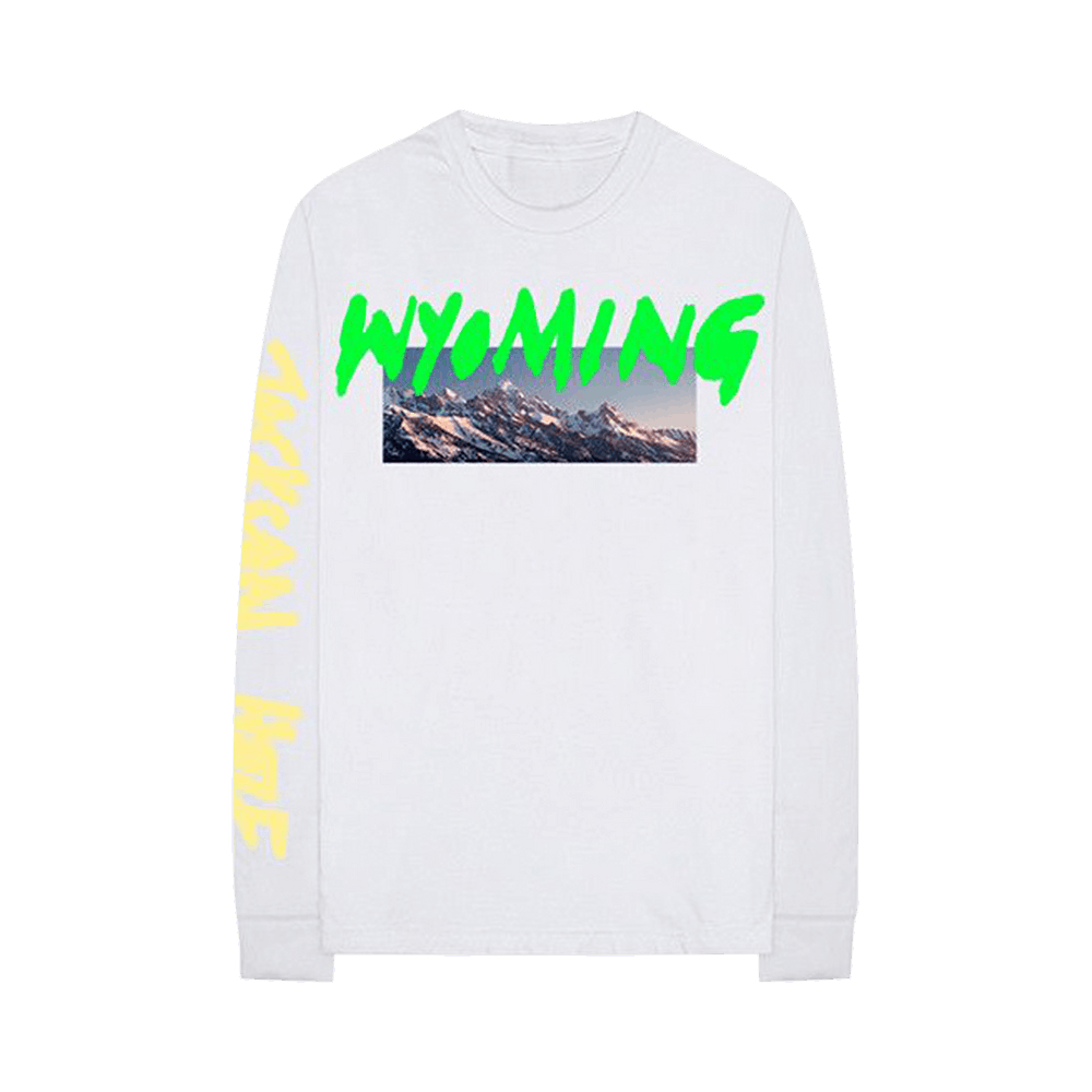 kanye yeezy2018 Wyoming ロングTシャツ KANYE WEST ALBUM LISTENING MAY 31, 2018 WYOMING LONG SLEEVE