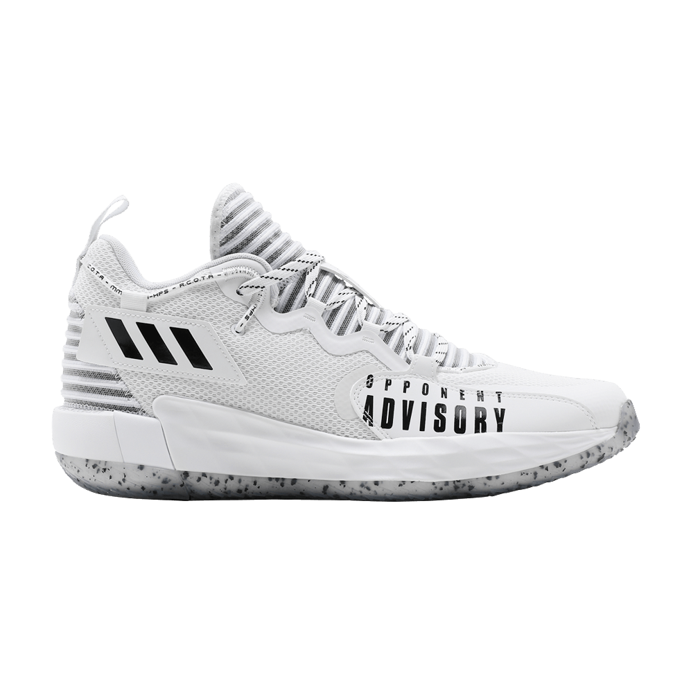 Buy Adidas Dame 7 EXTPLY 'Opponent Advisory - White' - H68990 | GOAT