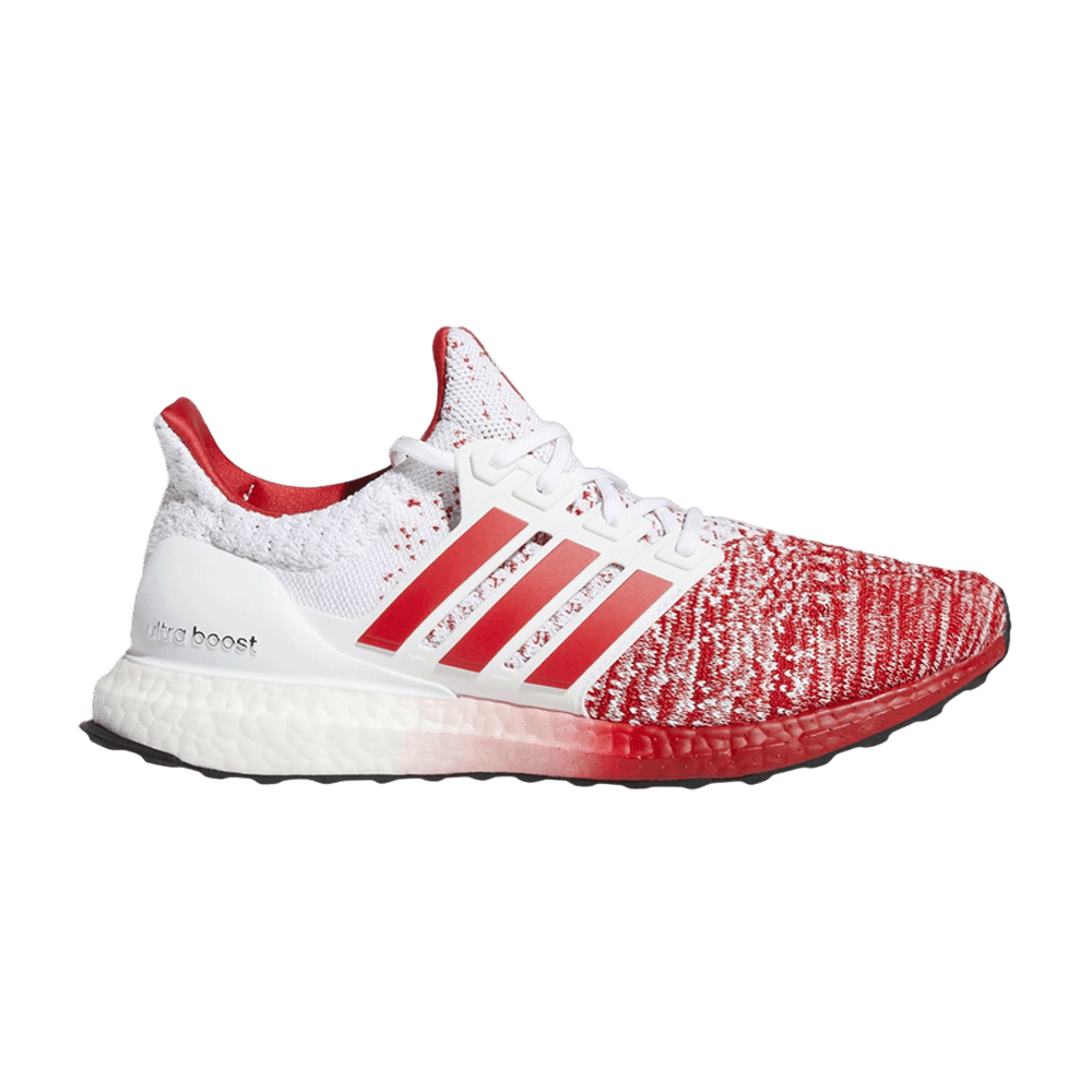 Ultra boost 4.0 chalk white active red clearance (gs)