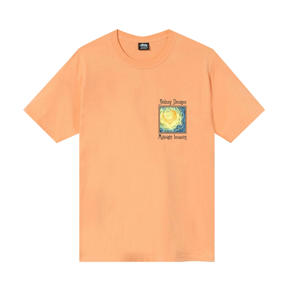 Buy Stussy Midnight Insanity Tee 'Peach' - 1904689 PEAC | GOAT CA