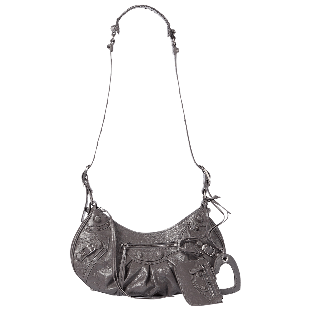 Buy Balenciaga XS Le Cagole Shoulder Bag 'Dark Grey' - 671309