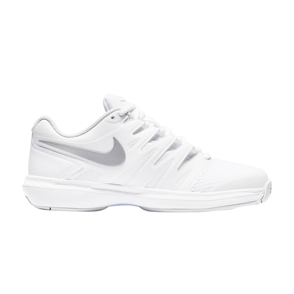 Buy Wmns NikeCourt Air Zoom Prestige White Metallic Silver AA8024 119 GOAT UK