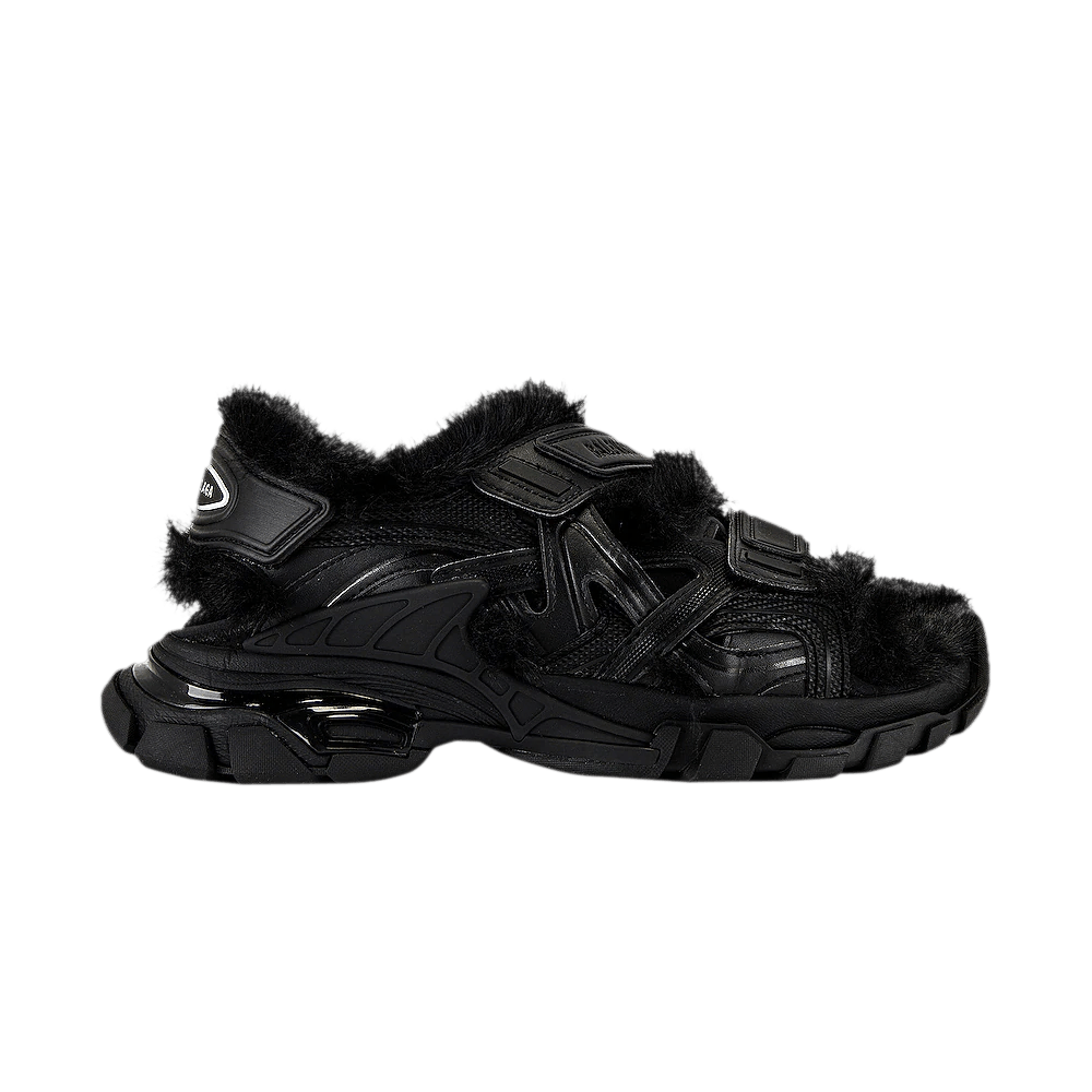 Balenciaga Strap Sandal Black