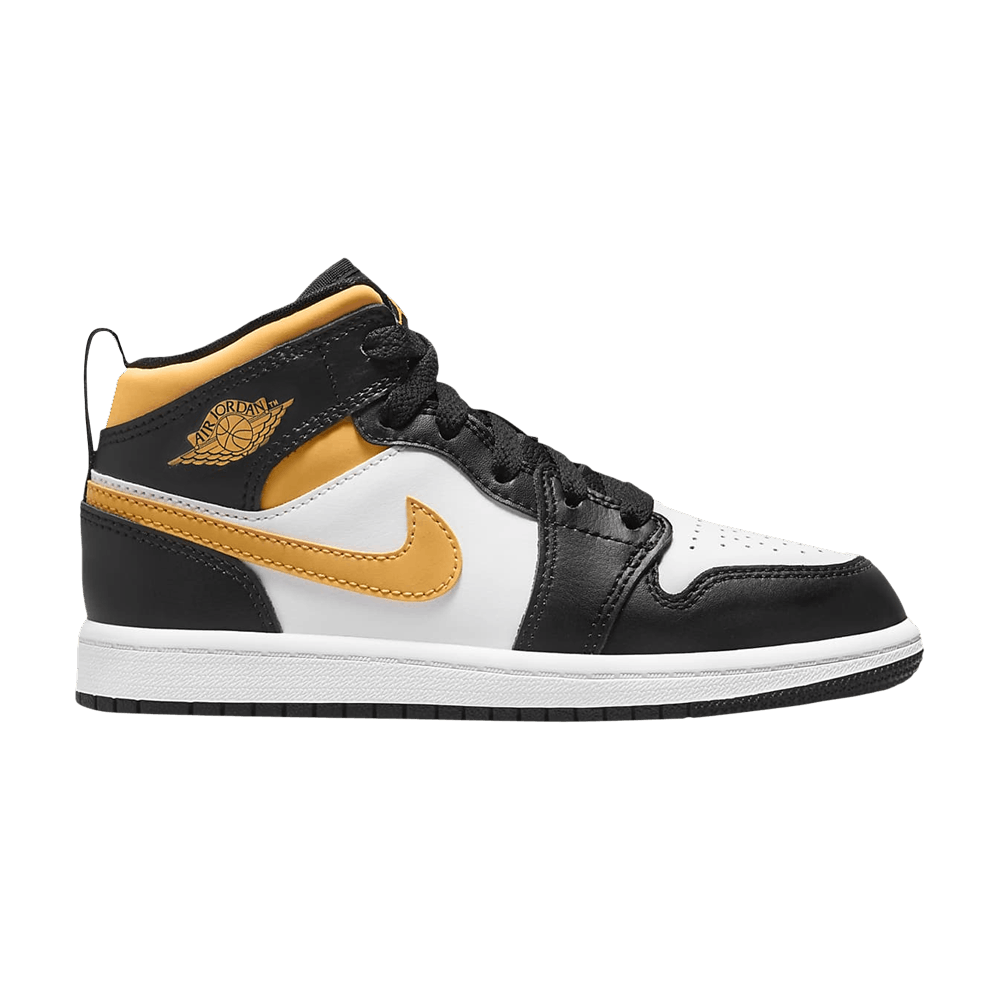 Air Jordan 1 Mid Ps Black University Gold