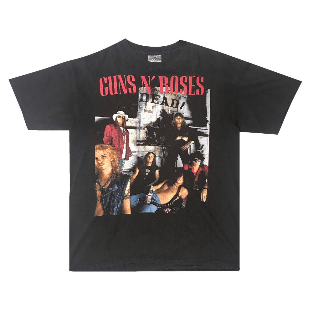 Buy Vintage Guns N' Roses Here Today, Gone To Hell Tee 'Black