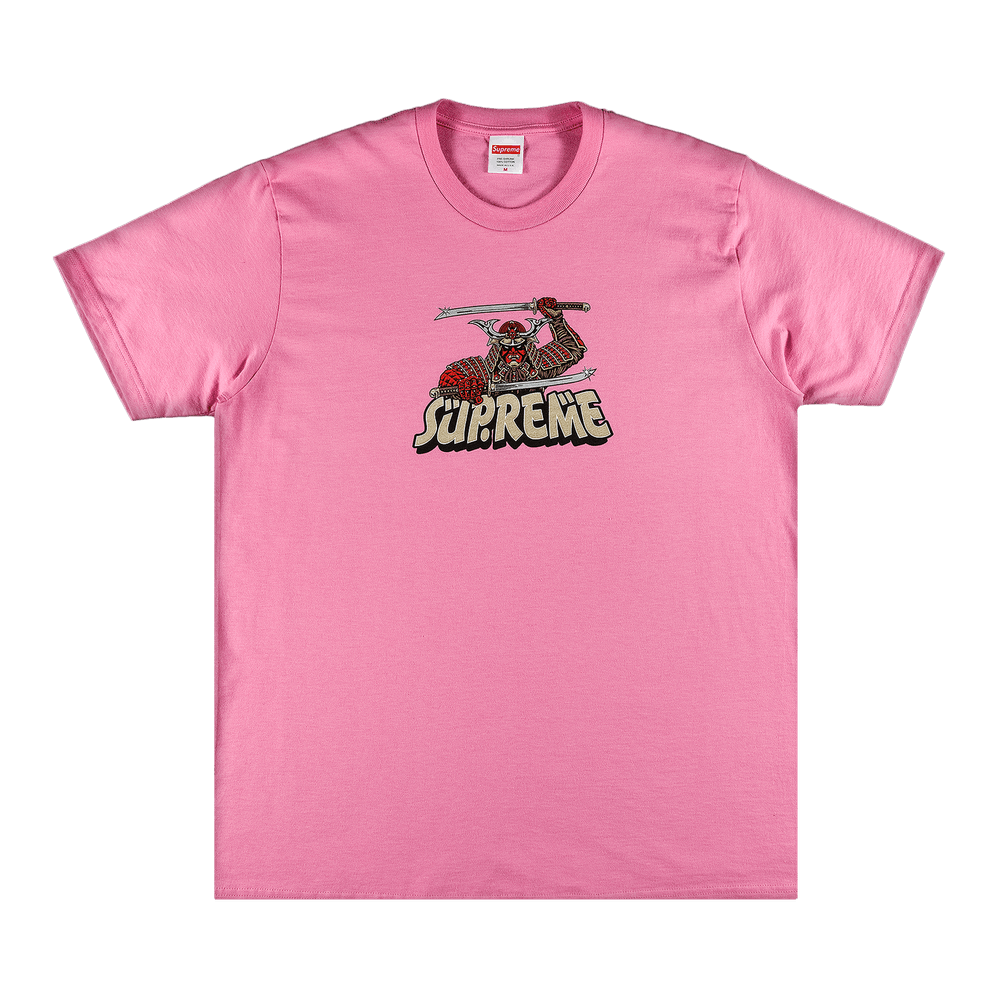 Buy Supreme Samurai Tee 'Pink' - FW21T32 PINK | GOAT