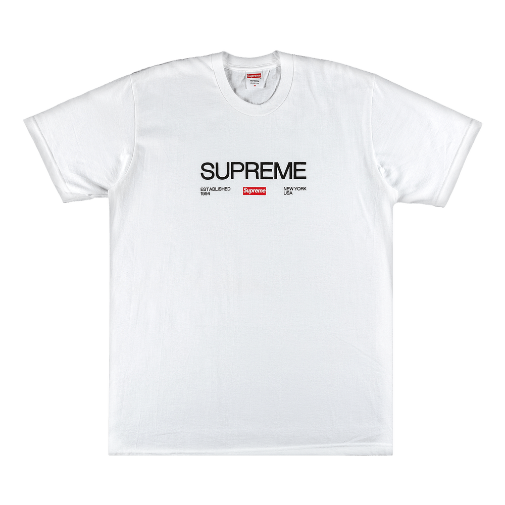 Supreme Est. 1994 Tee シュプリーム エスト Tシャツ 白L