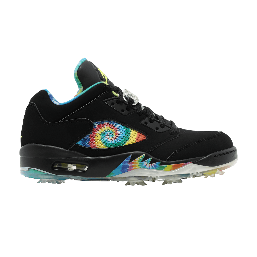 Buy Air Jordan 5 Low Golf 'Peace & Love - Black' - CW4205 002 | GOAT